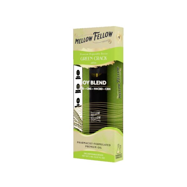 MELLOW FELLOW 2ML GREEN CRACK JOY side