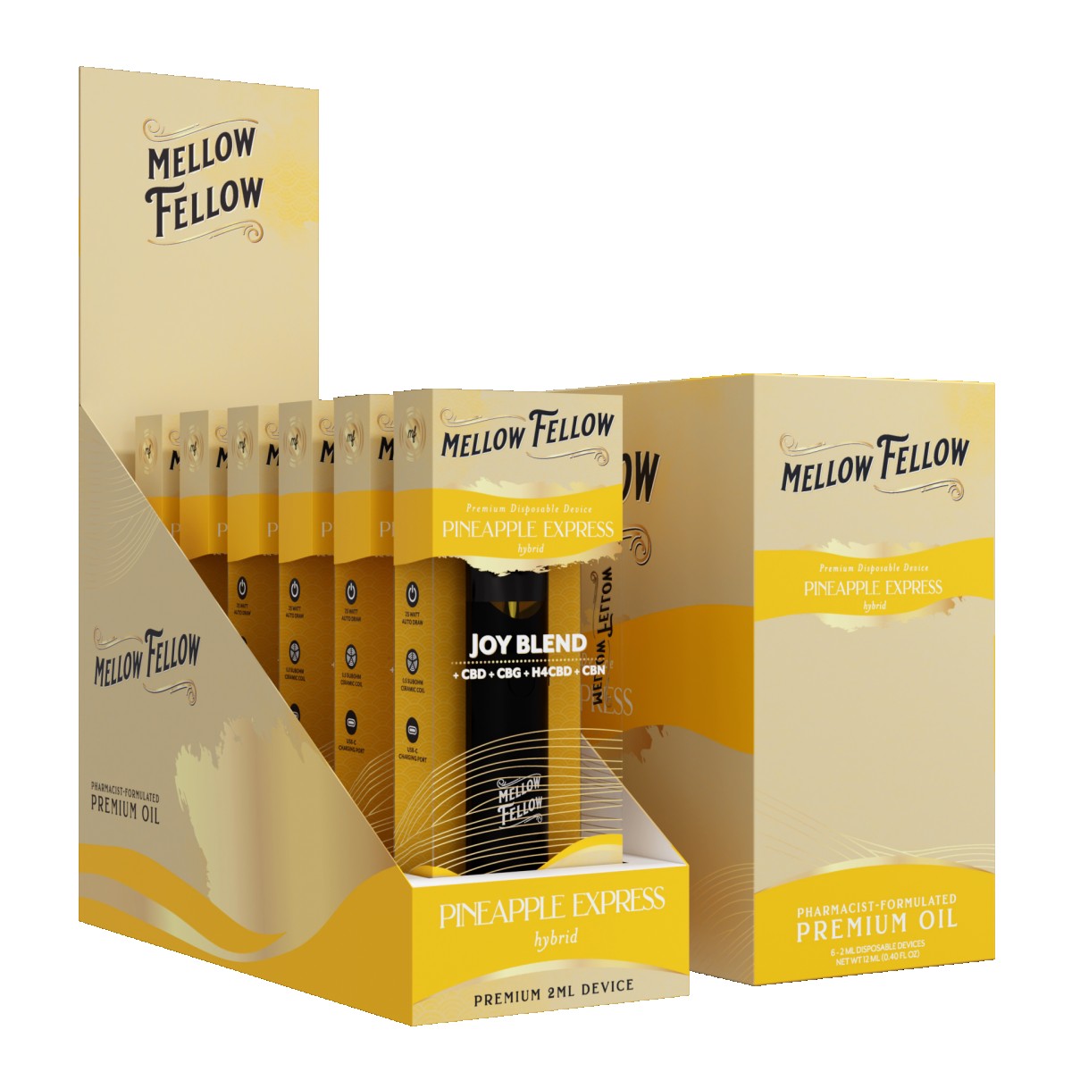 Melow Fellow Pineapple Express Joy 2ml box