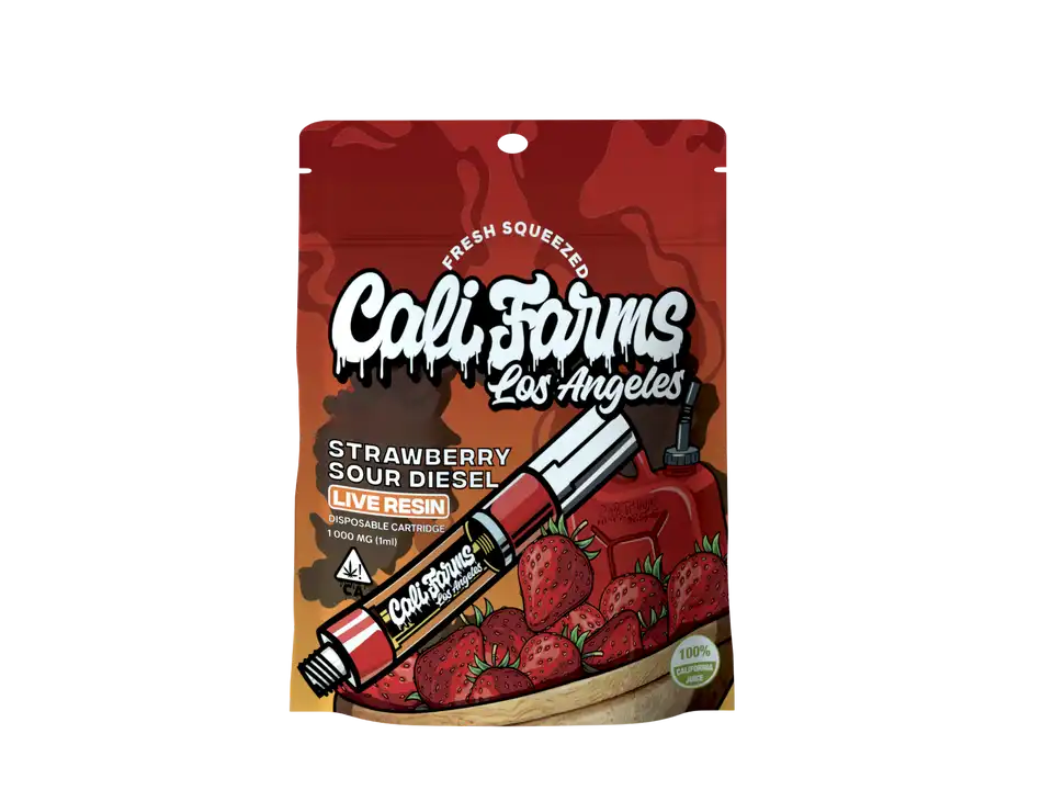 Califarms Strawberry Sour Diesel THC-JD x THC-B Cart