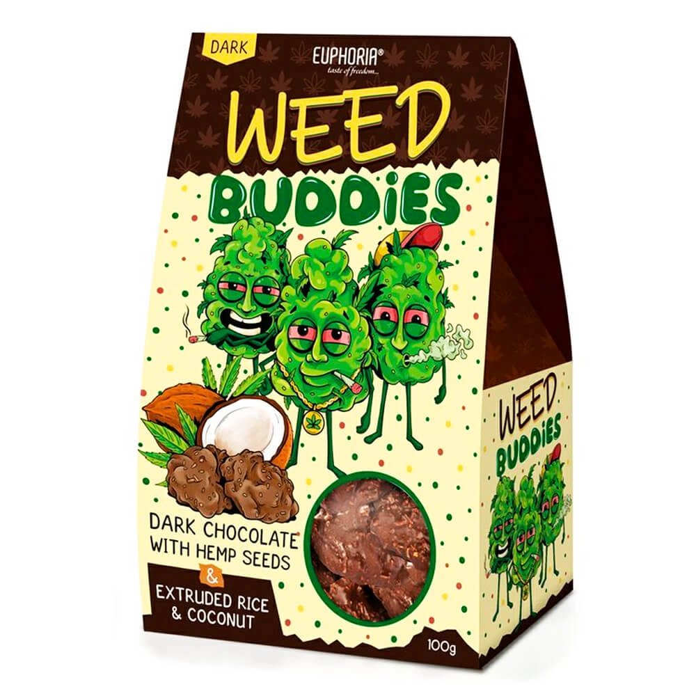 wholesale-euphoria-weed-buddies-dark-chocolate-cookies Weed Buddies Dark Chocolate Cookies