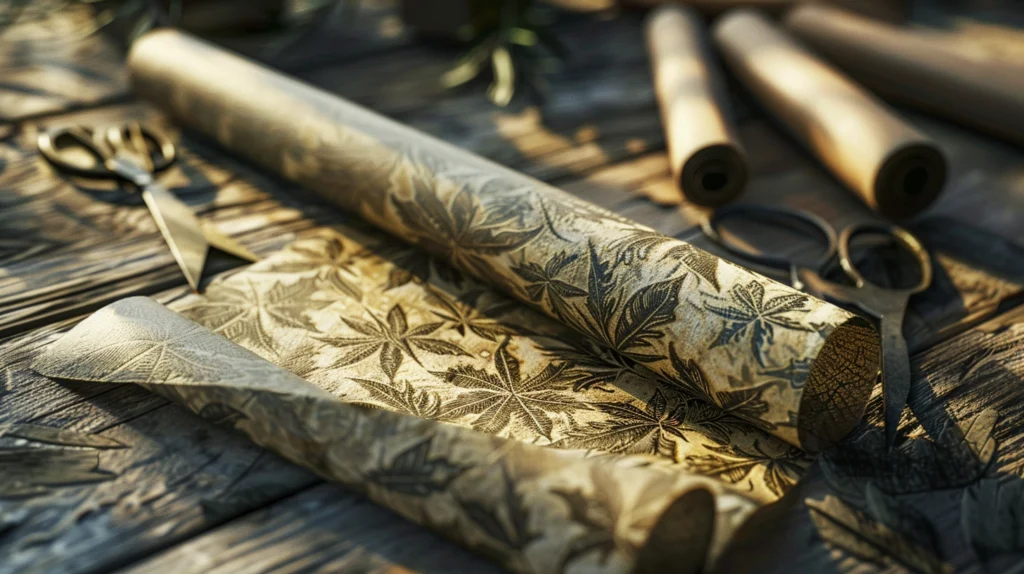 handcrafted rolling paper hemp