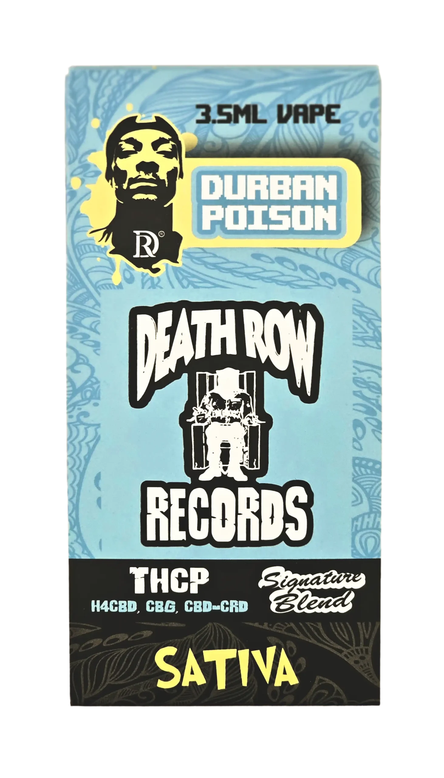 Death Row THC-P 3.5mL Vaporizer - Durban Poison