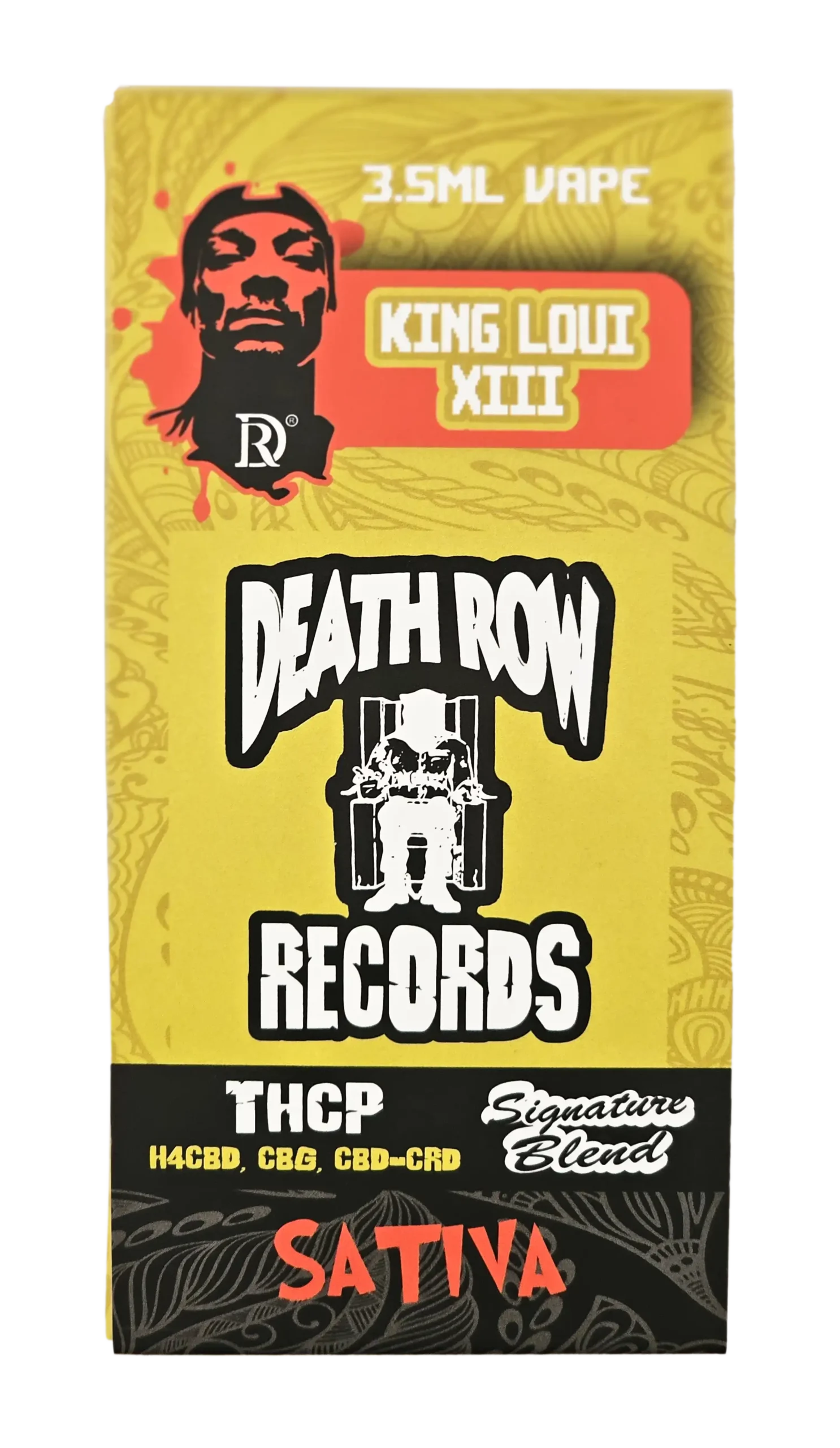 Snoop Dogg's Death Row THC-P 3.5mL Vaporizer - King Loui XIII