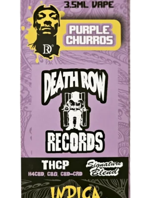 Snoop Dogg's Death Row THC-P 3.5mL Vaporizer - Purple Churros Snoop Dogg's Death Row THC-P 3.5mL Vaporizer - Purple Churros