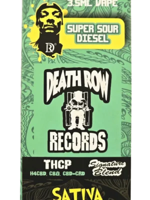 Death Row THC-P 3.5mL Vaporizer - Super Sour Diesel Death Row THC-P 3.5mL Vaporizer - Super Sour Diesel