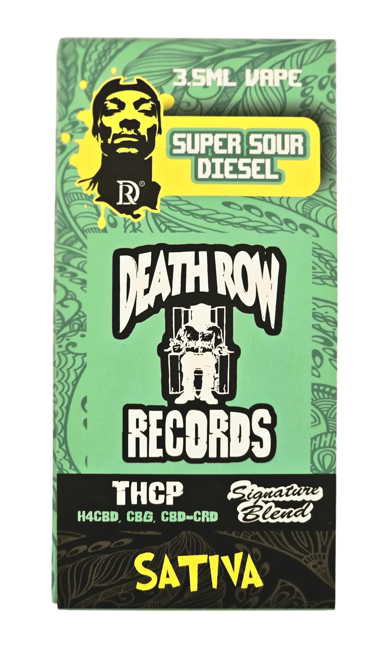 Death Row THC-P 3.5mL Vaporizer - Super Sour Diesel Death Row THC-P 3.5mL Vaporizer - Super Sour Diesel