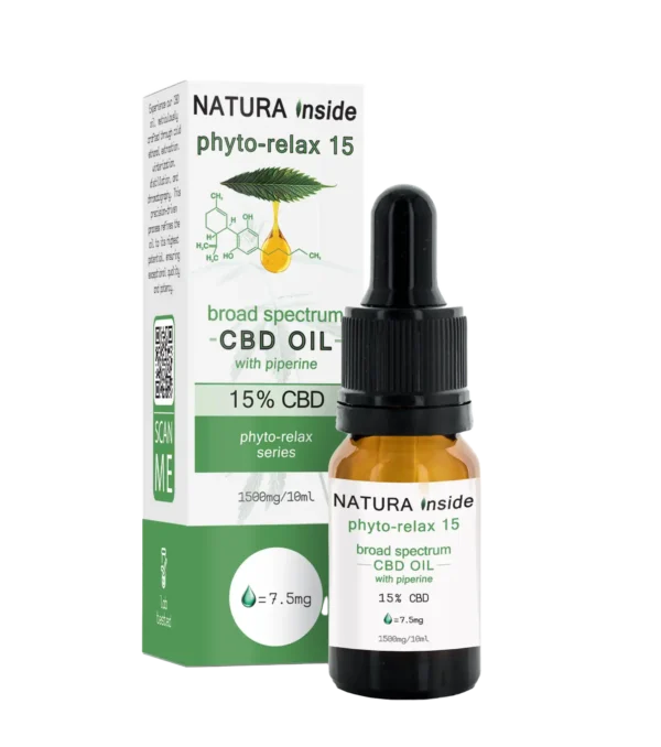 Phyto-Relax 15% CBD Oil | 1500mg Broad Spectrum Phyto-Relax 15% CBD Oil | 1500mg Broad Spectrum