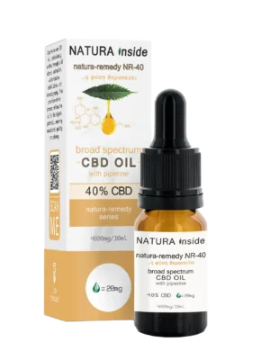 Natura-Remedy 40% CBD Oil | 4000mg Broad Spectrum