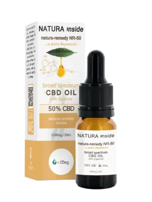 Natura-Remedy 50% CBD Oil | 5000mg Broad Spectrum