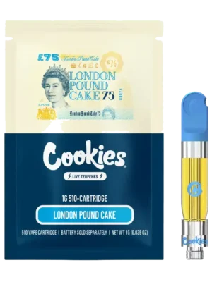 Cookies London Pound Cake THCPO Cart | Premium 1g Cartridge