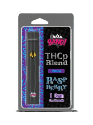 Delta Bang THCP Raspberry Vape – Indica Bliss