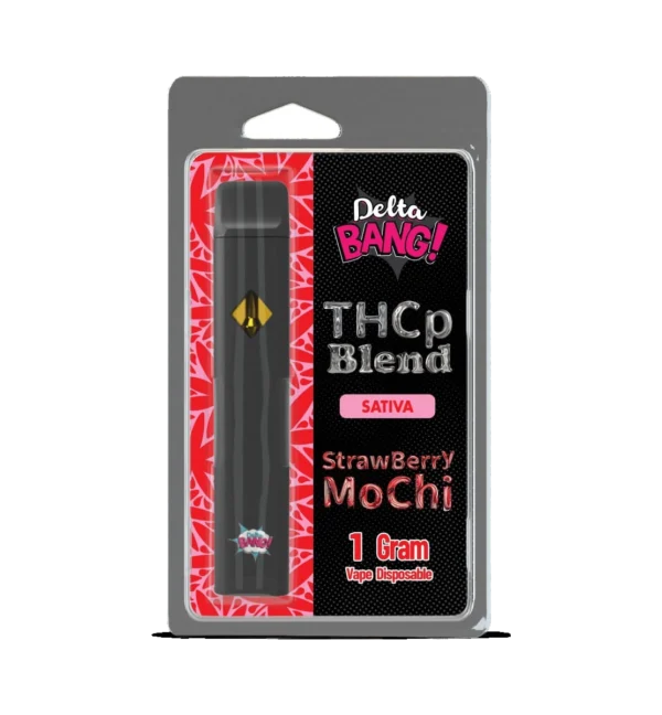 DB-THCP-STRAWBERRY pen Delta Bang THCP Strawberry Mochi Vape – Sativa Energy