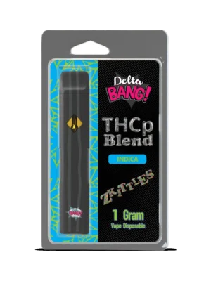 Delta Bang Zkittlez THCP Vape – premium 1g indica