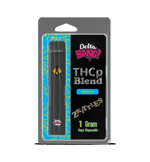 DB-THCP-ZKITTLEZ pen Delta Bang Zkittlez THCP Vape – premium 1g indica