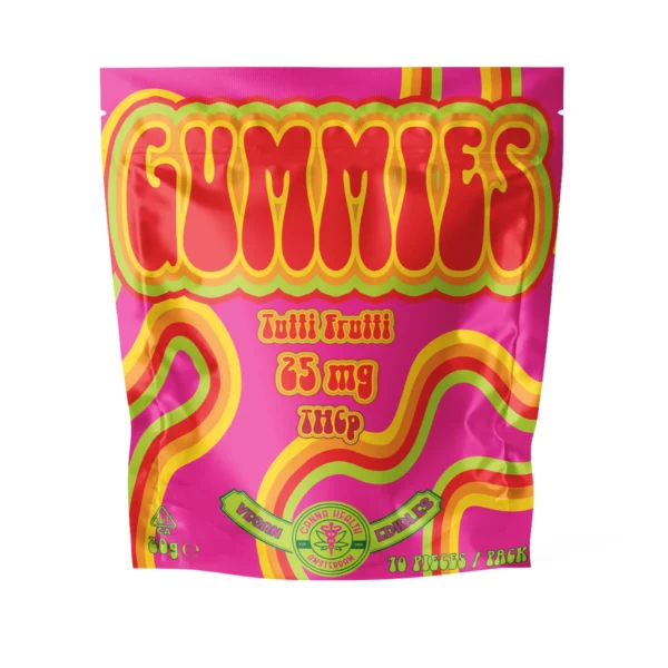 THCp Gummies: Tutti Frutti