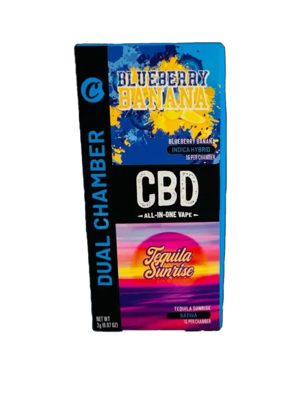 COOKIES BLUEBERRY BANANA& TEQUILA SUNRISE-CBD DUAL CHAMBER COOKIES BLUEBERRY BANANA& TEQUILA SUNRISE-CBD DUAL CHAMBER Vape
