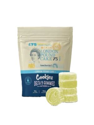 COOKIES DELTA 9 GUMMIES LONDON POUND CAKE