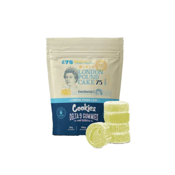 COOKIES DELTA 9 GUMMIES LONDON POUND CAKE COOKIES DELTA 9 GUMMIES LONDON POUND CAKE