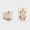 Nomad Backpack in Beige 2 sizes Nomad Backpack in Beige 2 sizes