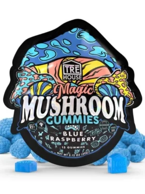 tre-house-mushroom-gummies-blue-raspberry