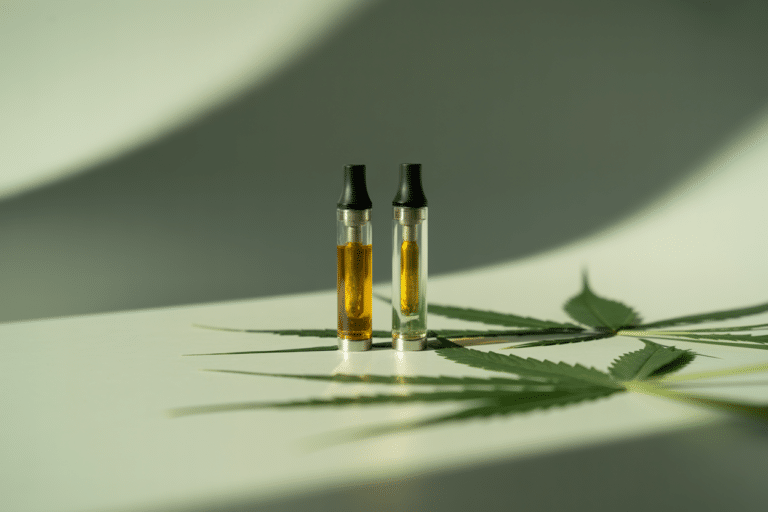 Live resin vs distillate cannabis vape cartridges comparison