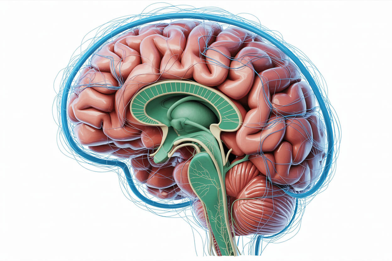 Adolescent brain development and neural pathways - showing how THC affects the developing prefrontal cortex