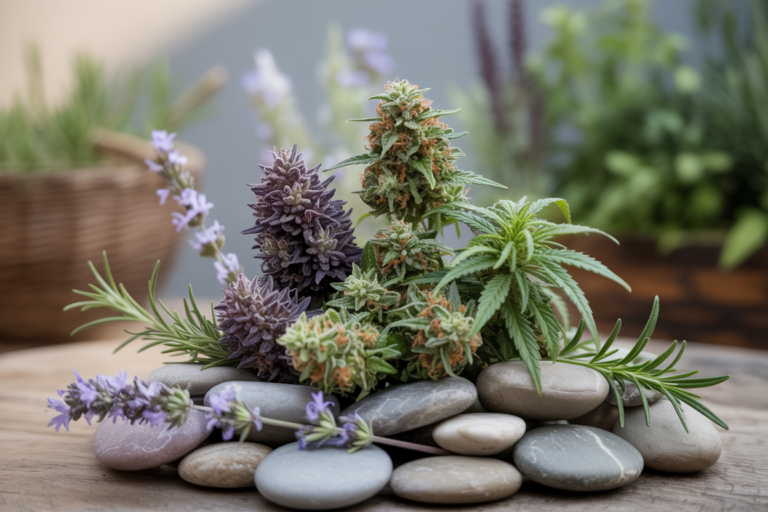 Best cannabis strains for stress relief - calming wellness products