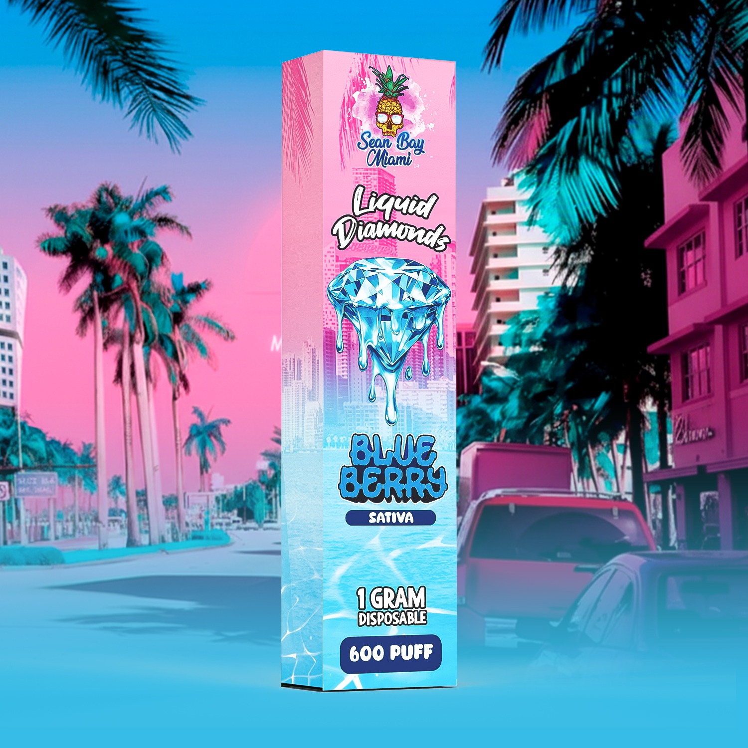 superior-blend, liquid-diamond, blueberry