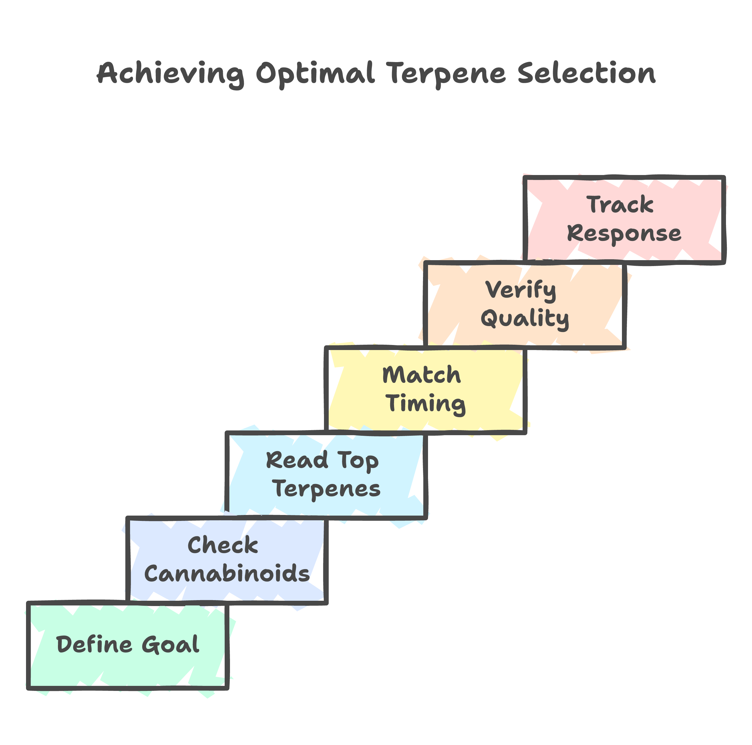 cannabis terpenes infographic