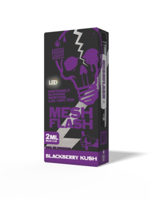 H2 Blackberry Kush disposable