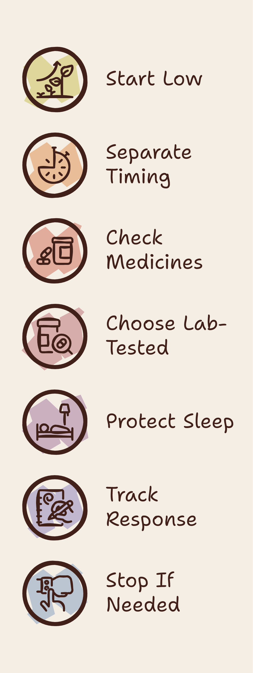 CBD workout recovery infographic