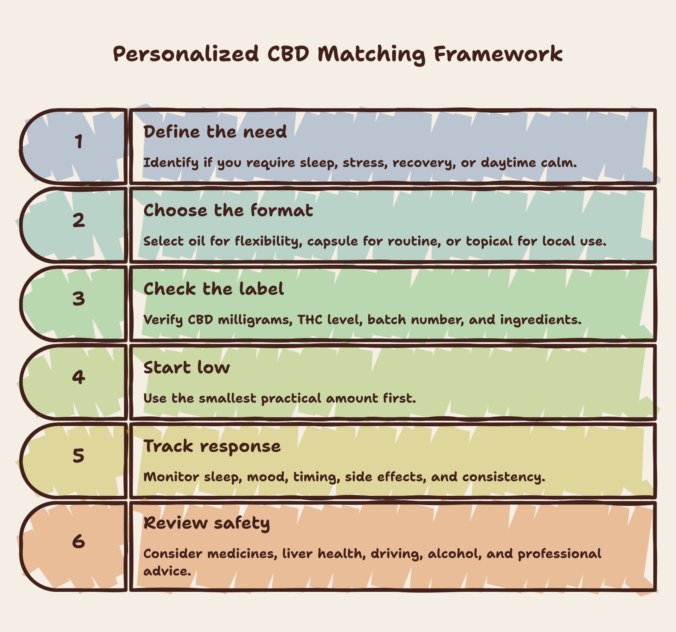 personalized CBD infographic